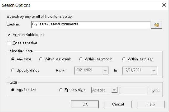screenshot of WS_FTP Professional